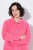 Ulla Popken 854200 Μπουφάν fleece Ροζ - Μπουφάν - Γυναικεία μπουφάν μεγάλα μεγέθη