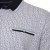Kam Jeans 5487 Dobby Print Pique Polo White - Πόλο μπλουζάκια - Aνδρικά μπλουζακια πολο μεγάλα μεγέθη