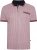 Kam Jeans 5487 Dobby Print Pique Polo Red - Πόλο μπλουζάκια - Aνδρικά μπλουζακια πολο μεγάλα μεγέθη