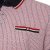 Kam Jeans 5487 Dobby Print Pique Polo Red - Πόλο μπλουζάκια - Aνδρικά μπλουζακια πολο μεγάλα μεγέθη