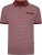  Kam Jeans 5488 Dobby Print Pique Polo Wine - Πόλο μπλουζάκια - Aνδρικά μπλουζακια πολο μεγάλα μεγέθη