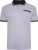 Kam Jeans 5488 Dobby Print Pique Polo Navy - Πόλο μπλουζάκια - Aνδρικά μπλουζακια πολο μεγάλα μεγέθη
