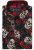 Kam Jeans 6042 Rose Skull Digital Print Shirt Black - Πουκάμισα - Aνδρικά πουκαμισα μεγαλα μεγάλα μεγέθη