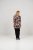 Scandinavian Caramel Flower Petals Tunic Brown - Τυπωμένα T-shirts για γυναίκες - 