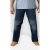 D555 Ambrose Tapered Fit Stretch Jeans Dark Blue TALL SIZES - ΑΝΔΡΙΚΑ ΡΟΥΧΑ MT-6XLT - Μεγέθη TALL