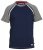 D555 Ashburn T-shirt Navy - Μακό μπλουζάκια - Aνδρικά μπλουζεσ μεγάλα μεγέθη