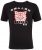 Loyalty & Faith Cracker T-shirt Black - Μακό μπλουζάκια - Aνδρικά μπλουζεσ μεγάλα μεγέθη