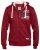D555 Durham Hoodie Red - φούτερ/Φούτερ με κουκούλα - φούτερ/Φούτερ με κουκούλα ανδρικά μεγάλα μεγέθη 