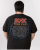 D555 Hugh Official ACDC Highway To Hell Μπλούζα με Τύπωμα Μαύρο - Μακό μπλουζάκια - Aνδρικά μπλουζεσ μεγάλα μεγέθη