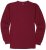Adamo Floyd Comfort fit Long sleeve T-shirt Burgundy - Μακό μπλουζάκια - Aνδρικά μπλουζεσ μεγάλα μεγέθη
