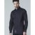 D555 Jahine Long Sleeve Printed Shirt Black - Πουκάμισα - Aνδρικά πουκαμισα μεγαλα μεγάλα μεγέθη