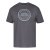 North Latitude T-Shirt Γκρι/Ανθρακί - Μακό μπλουζάκια - Aνδρικά μπλουζεσ μεγάλα μεγέθη