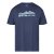 North Latitude Mountain T-Shirt V-Neck Μπλε μαρέν - Μακό μπλουζάκια - Aνδρικά μπλουζεσ μεγάλα μεγέθη
