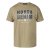 North Latitude T-Shirt Slub With Print Καφέ/Μπεζ - Μακό μπλουζάκια - Aνδρικά μπλουζεσ μεγάλα μεγέθη