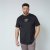 North Latitude T-Shirt With Print Μαύρο - Μακό μπλουζάκια - Aνδρικά μπλουζεσ μεγάλα μεγέθη