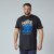 North Latitude Trail T-Shirt Μαύρο - Μακό μπλουζάκια - Aνδρικά μπλουζεσ μεγάλα μεγέθη