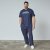 North Latitude Mountain T-Shirt V-Neck Μπλε μαρέν - TALL Πόλο μπλουζάκια - T-Shirt για Ψηλούς Άνδρες