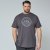 North Latitude T-Shirt Γκρι/Ανθρακί - Μακό μπλουζάκια - Aνδρικά μπλουζεσ μεγάλα μεγέθη