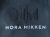 Nora Mikken KADRI Long Hoodie Black - Φούτερ/Φούτερ με κουκούλα - 