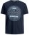 Jack & Jones Booster T-shirt Navy - Μακό μπλουζάκια - Aνδρικά μπλουζεσ μεγάλα μεγέθη