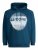 Jack & Jones Booster Hoodie Blue - φούτερ/Φούτερ με κουκούλα - φούτερ/Φούτερ με κουκούλα ανδρικά μεγάλα μεγέθη 