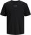 Jack & Jones JCOEDITION BERLIN T-Shirt Black - Μακό μπλουζάκια - Aνδρικά μπλουζεσ μεγάλα μεγέθη