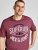 Jack & Jones JJELOGO TEE Hawthorn Rose - Μακό μπλουζάκια - Aνδρικά μπλουζεσ μεγάλα μεγέθη