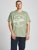 Jack & Jones JJERAFA TEE Light Green - Μακό μπλουζάκια - Aνδρικά μπλουζεσ μεγάλα μεγέθη