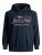 Jack & Jones JPRBLUBOOSTER SWEAT Hoodie Navy - φούτερ/Φούτερ με κουκούλα - φούτερ/Φούτερ με κουκούλα ανδρικά μεγάλα μεγέθη 