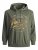 Jack & Jones JPRBLUBOOSTER SWEAT Hoodie Khaki - φούτερ/Φούτερ με κουκούλα - φούτερ/Φούτερ με κουκούλα ανδρικά μεγάλα μεγέθη 