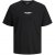 Jack & Jones Miko Crew Neck T-Shirt Black - Μακό μπλουζάκια - Aνδρικά μπλουζεσ μεγάλα μεγέθη