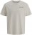 Jack & Jones Yuki Back Print Crew Neck T-Shirt Moonbeam - Μακό μπλουζάκια - Aνδρικά μπλουζεσ μεγάλα μεγέθη
