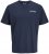 Jack & Jones Yuki Back Print Crew Neck T-Shirt Sky Captain - Μακό μπλουζάκια - Aνδρικά μπλουζεσ μεγάλα μεγέθη
