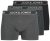 Jack & Jones Black Friday Trunks 3-Pack Grey Black - Εσώρουχα/Μαγιό - Aνδρικά Εσώρουχα μεγάλα μεγέθη