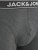 Jack & Jones Black Friday Trunks 3-Pack Grey Black - Εσώρουχα/Μαγιό - Aνδρικά Εσώρουχα μεγάλα μεγέθη