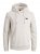 Jack & Jones JCOKING SWEAT HOOD Light Gray - φούτερ/Φούτερ με κουκούλα - φούτερ/Φούτερ με κουκούλα ανδρικά μεγάλα μεγέθη 