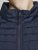 Jack & Jones MULTI BODYWARMER With COLLAR Navy Blazer - Μπουφάν - Aνδρικά μπουφαν μεγάλα μεγέθη