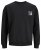 Jack & Jones JCOFILO Crew Neck Sweater with Back Print Black - φούτερ/Φούτερ με κουκούλα - φούτερ/Φούτερ με κουκούλα ανδρικά μεγάλα μεγέθη 