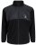 Jack & Jones JCOFILO POLARFLEECE with Zipper Black - φούτερ/Φούτερ με κουκούλα - φούτερ/Φούτερ με κουκούλα ανδρικά μεγάλα μεγέθη 