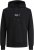 Jack & Jones ESTERBRO Hoodie Black - φούτερ/Φούτερ με κουκούλα - φούτερ/Φούτερ με κουκούλα ανδρικά μεγάλα μεγέθη 