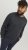 Jack & Jones BASIC Knitted Sweater Dark Grey Melange - φούτερ/Φούτερ με κουκούλα - φούτερ/Φούτερ με κουκούλα ανδρικά μεγάλα μεγέθη 