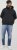 Jack & Jones BRADLEY Hoodie Black - φούτερ/Φούτερ με κουκούλα - φούτερ/Φούτερ με κουκούλα ανδρικά μεγάλα μεγέθη 