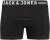Jack & Jones SENSE Trunks 3-Pack Black - Εσώρουχα/Μαγιό - Aνδρικά Εσώρουχα μεγάλα μεγέθη