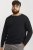 Jack & Jones HILL Knitted Sweater Black - φούτερ/Φούτερ με κουκούλα - φούτερ/Φούτερ με κουκούλα ανδρικά μεγάλα μεγέθη 