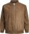 Jack & Jones ROCKY Faux Suede Bomber Jacket Brown - Μπουφάν - Aνδρικά μπουφαν μεγάλα μεγέθη