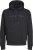 Jack & Jones STAR Hoodie Black - φούτερ/Φούτερ με κουκούλα - φούτερ/Φούτερ με κουκούλα ανδρικά μεγάλα μεγέθη 