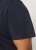 Jack & Jones CALEB VARSITY O-Neck T-Shirt Navy Blazer - Μακό μπλουζάκια - Aνδρικά μπλουζεσ μεγάλα μεγέθη