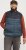 Jack & Jones SPRINT Black Blocking BODYWARMER With Collar Dark Turquoise - Μπουφάν - Aνδρικά μπουφαν μεγάλα μεγέθη