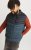 Jack & Jones SPRINT Black Blocking BODYWARMER With Collar Dark Turquoise - Μπουφάν - Aνδρικά μπουφαν μεγάλα μεγέθη