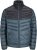 Jack & Jones SPRINT Black Blocking Quilted Collar Jacket Teal - Μπουφάν - Aνδρικά μπουφαν μεγάλα μεγέθη
